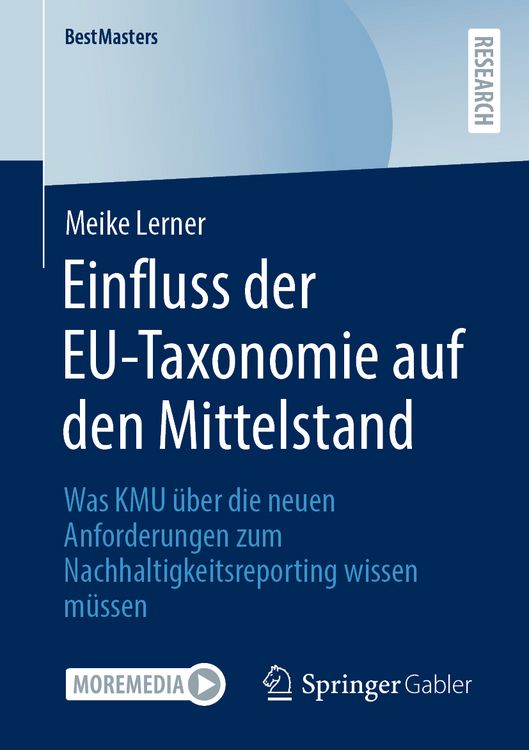 Produktbild: Einfluss der EU-Taxonomie auf den Mittelstand