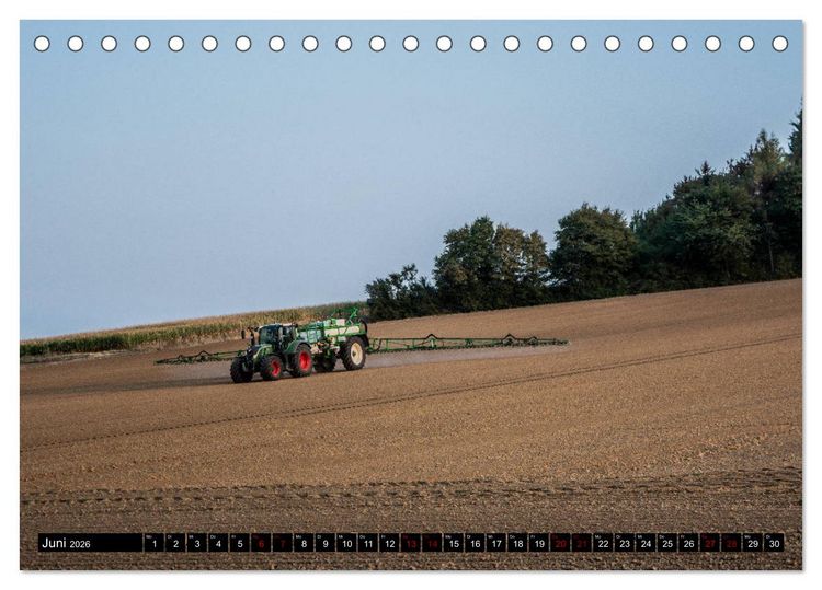 Produktbild: Landwirtschaft - Hightech auf dem Feld (Tischkalender 2026 DIN A5 quer), CALVENDO Monatskalender