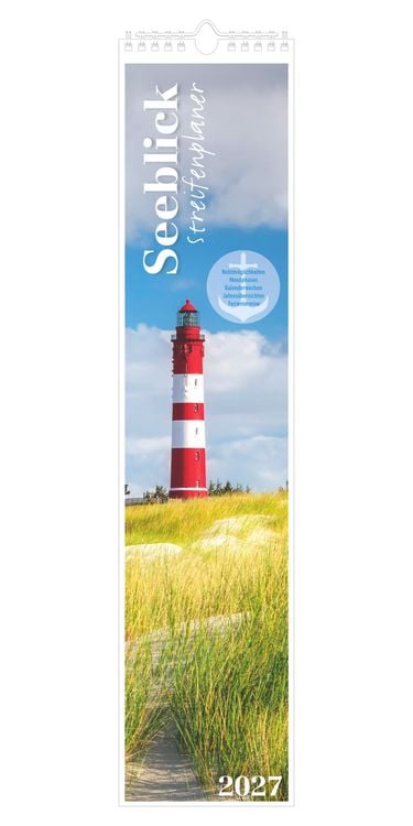 Produktbild: Streifenplaner Seeblick 2027