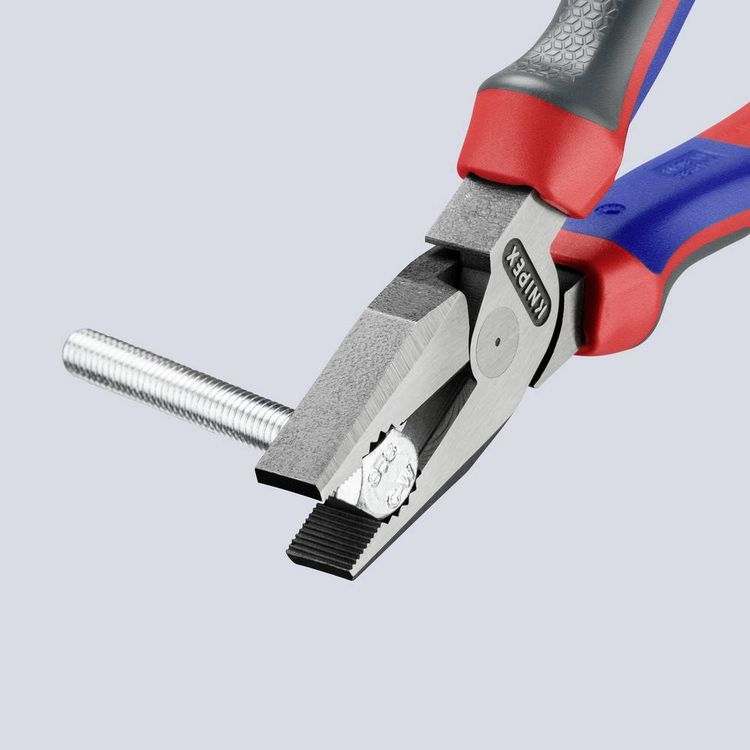 Produktbild: Knipex 02 02 200 Werkstatt Kraft-Kombizange 200mm DIN ISO 5746
