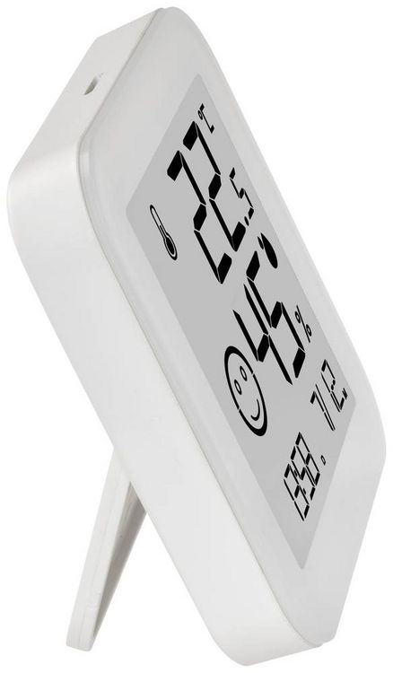 Produktbild: TFA Dostmann BLACK & WHITE Thermo-/Hygrometer Wei&szlig; 30.5054.02