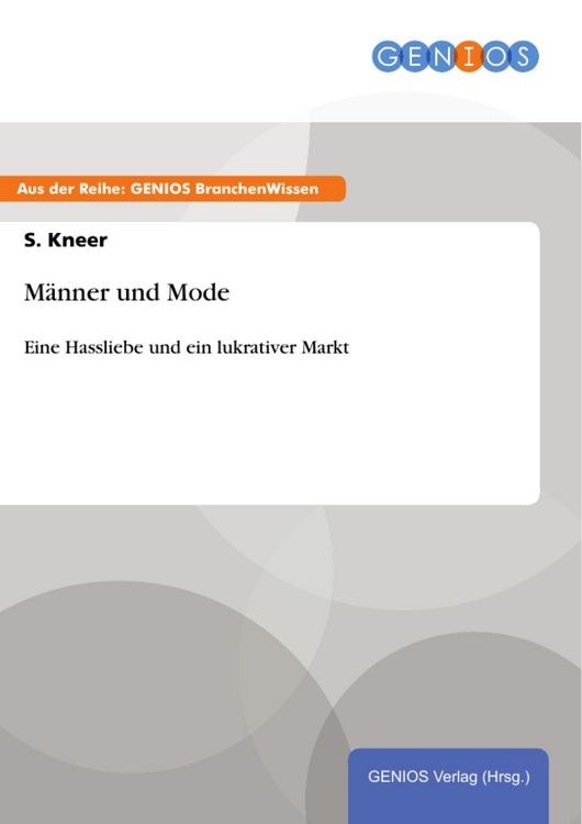 Produktbild: M&auml;nner und Mode