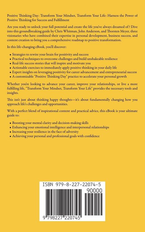 Produktbild: Positive Thinking Day