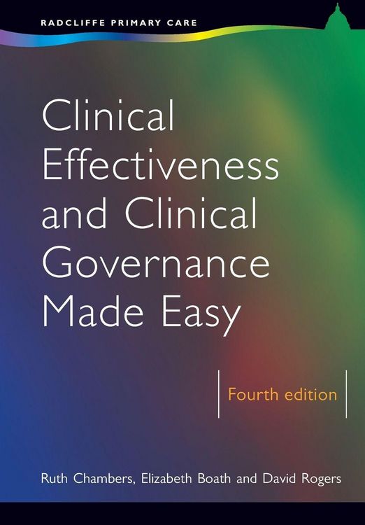 Produktbild: Clinical Effectiveness and Clinical Governance Made Easy