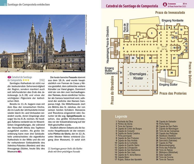 Produktbild: Reise Know-How CityTrip Santiago de Compostela und A Coru&ntilde;a