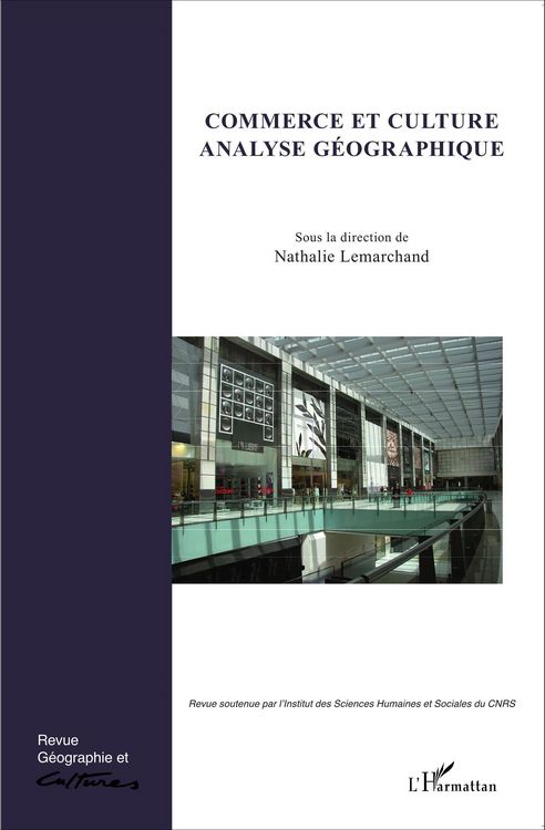 Produktbild: Commerce et culture, analyse g&eacute;ographique
