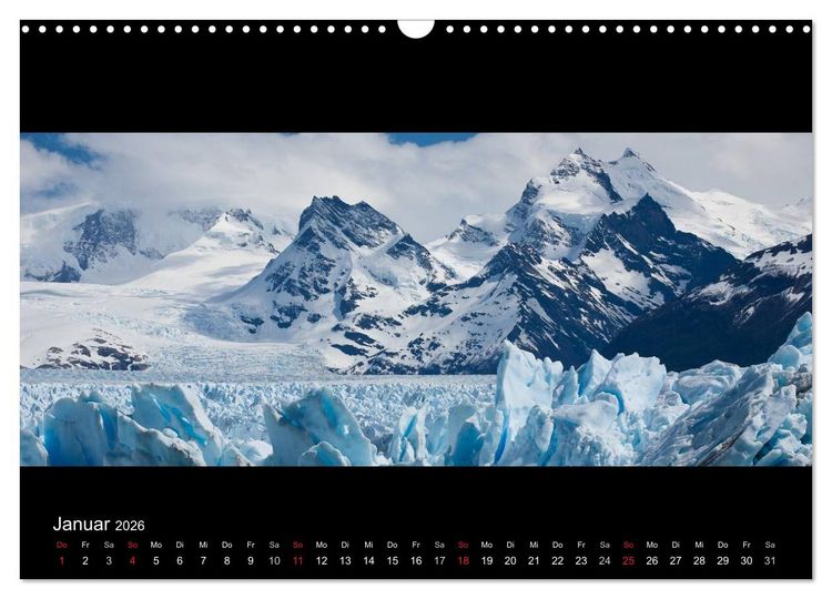 Produktbild: Patagonien - Ungez&auml;hmtes Land (Wandkalender 2026 DIN A3 quer), CALVENDO Monatskalender