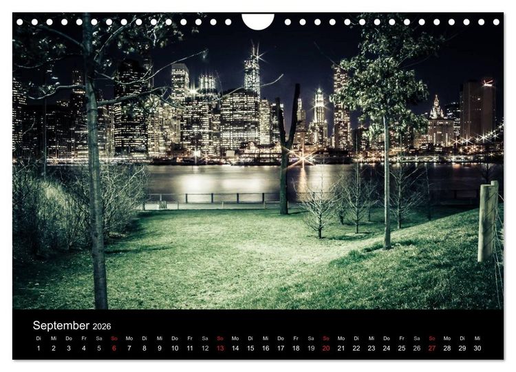 Produktbild: New York (Wandkalender 2026 DIN A4 quer), CALVENDO Monatskalender