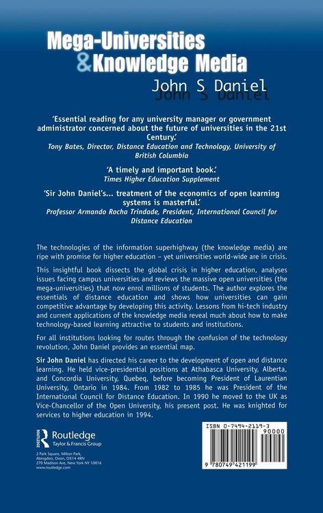 Produktbild: Mega-universities and Knowledge Media