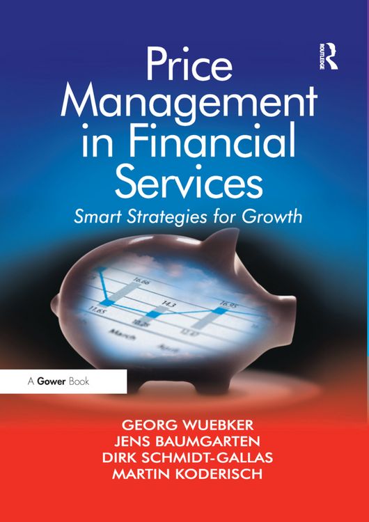 Produktbild: Wuebker, G: Price Management in Financial Services