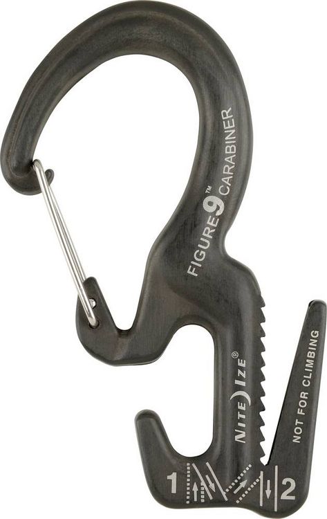 Produktbild: NITE Ize NI-C9L-02-01 Karabiner Figure9 Large 116mm x 56mm x 13mm 1St.