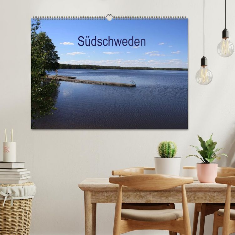 Produktbild: S&uuml;dschweden (Wandkalender 2026 DIN A2 quer), CALVENDO Monatskalender