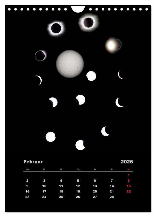 Produktbild: Wunderbares Universum (Wandkalender 2026 DIN A4 hoch), CALVENDO Monatskalender