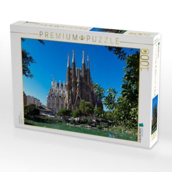 Produktbild: CALVENDO Puzzle Sagrada Fam&iacute;lia | 1000 Teile Lege-Gr&ouml;&szlig;e 64x48cm Foto-Puzzle f&uuml;r gl&uuml;ckliche Stunden