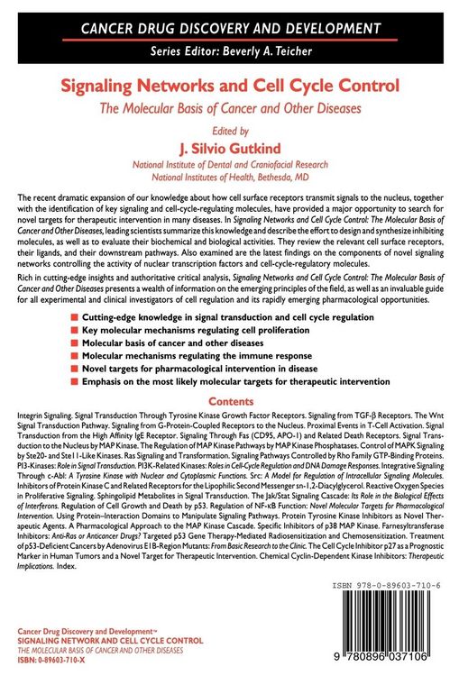 Produktbild: Signaling Networks and Cell Cycle Control