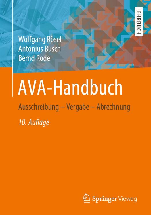 Produktbild: AVA-Handbuch