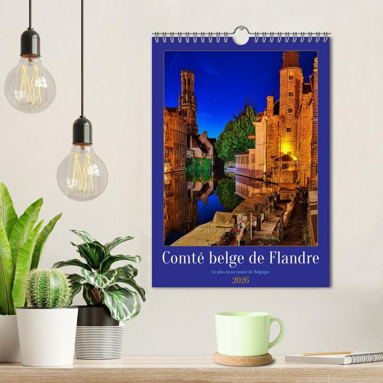 Produktbild: Comt&eacute; belge de Flandre (Calendrier mural 2026 DIN A4 horizontal), CALVENDO calendrier mensuel