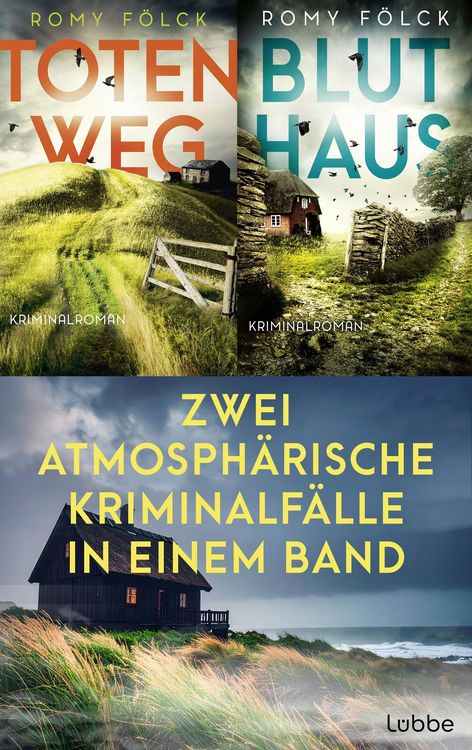 Produktbild: Totenweg & Bluthaus - Zwei atmosph&auml;rische Kriminalf&auml;lle in einem Band
