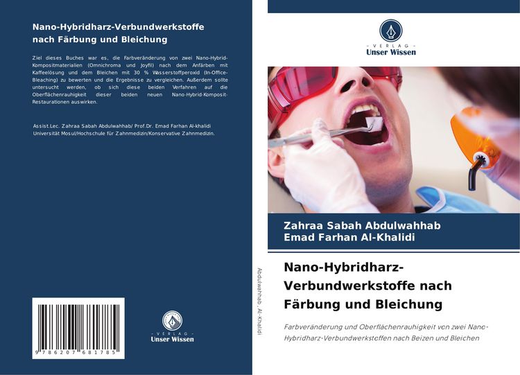 Produktbild: Nano-Hybridharz-Verbundwerkstoffe nach F&auml;rbung und Bleichung
