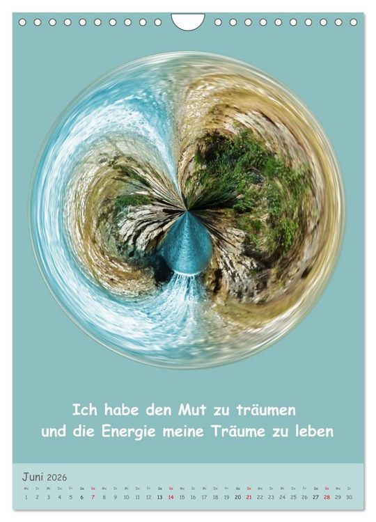 Produktbild: Meditative Natur (Wandkalender 2026 DIN A4 hoch), CALVENDO Monatskalender