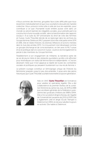 Produktbild: Le MLF du Jura, un processus d'&eacute;mancipation