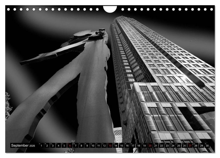 Produktbild: Faszination Frankfurter Architektur (Wandkalender 2026 DIN A4 quer), CALVENDO Monatskalender