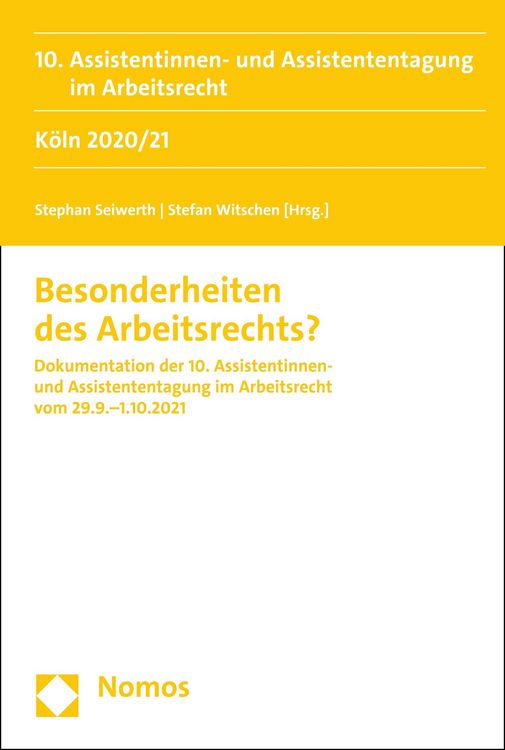 Produktbild: Besonderheiten des Arbeitsrechts?