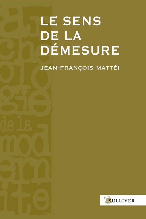 Produktbild: Le Sens de la Demesure