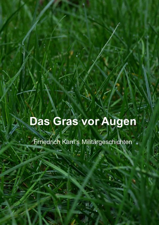 Produktbild: Das Gras vor Augen