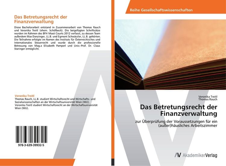 Produktbild: Das Betretungsrecht der Finanzverwaltung