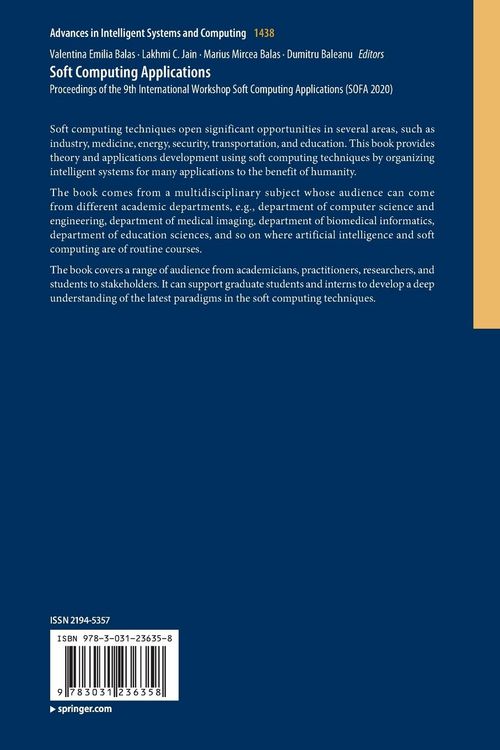 Produktbild: Soft Computing Applications