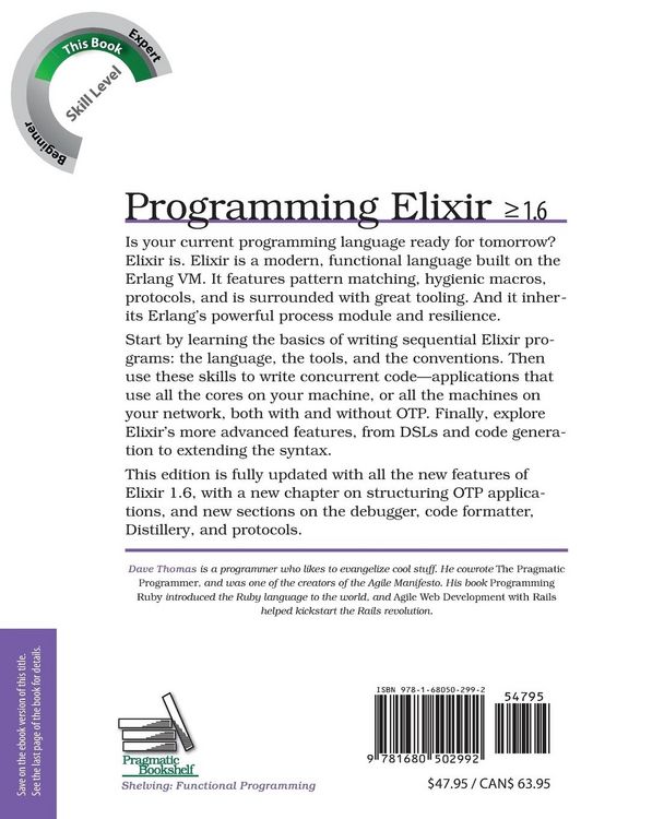 Produktbild: Programming Elixir 1.6