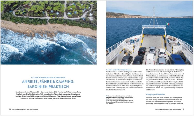 Produktbild: Secret Places Sardinien mit dem Wohnmobil