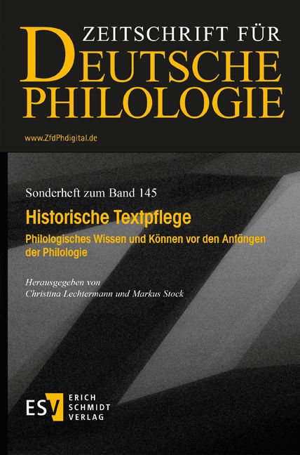 Produktbild: Historische Textpflege
