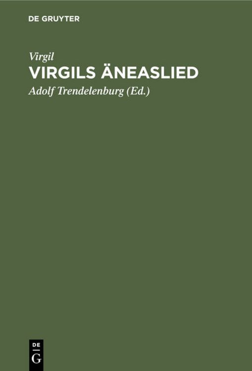 Produktbild: Virgils &Auml;neaslied