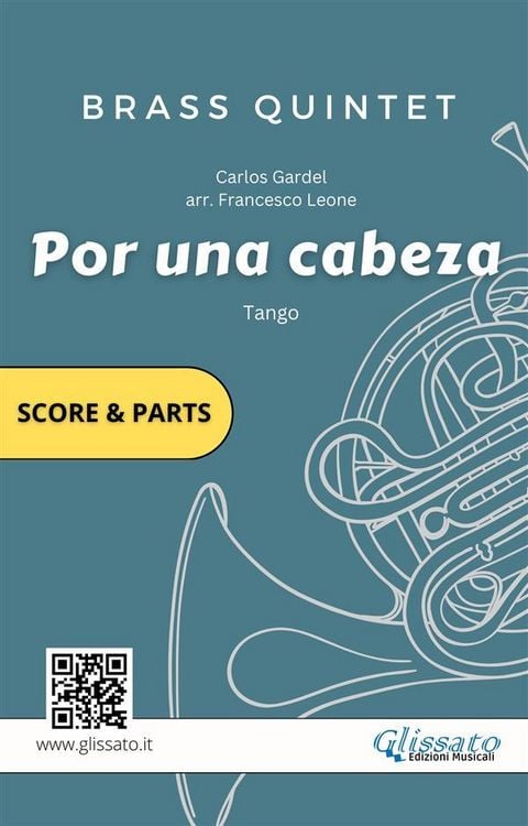 Produktbild: Por una cabeza - Brass Quintet score & parts