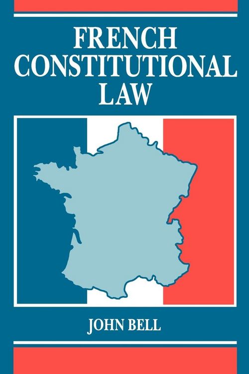 Produktbild: French Constitutional Law
