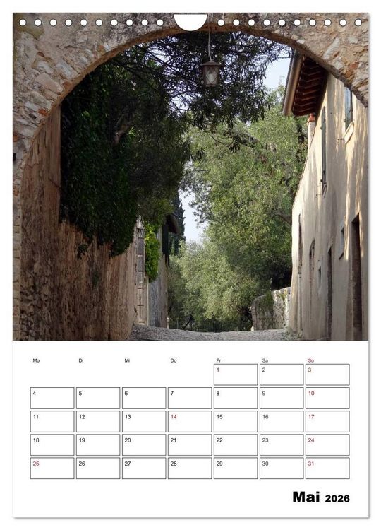 Produktbild: Am Gardasee (Wandkalender 2026 DIN A4 hoch), CALVENDO Monatskalender
