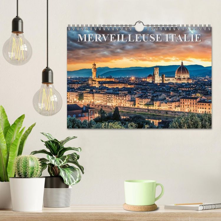 Produktbild: Merveilleuse Italie (Calendrier mural 2026 DIN A4 vertical), CALVENDO calendrier mensuel