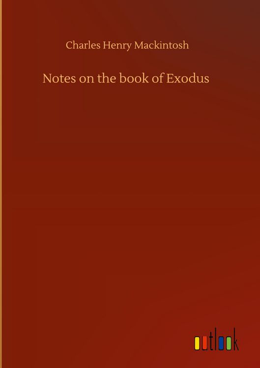 Produktbild: Notes on the book of Exodus