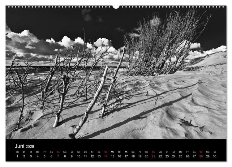 Produktbild: Strandspaziergang an der Ostsee (Wandkalender 2026 DIN A2 quer), CALVENDO Monatskalender