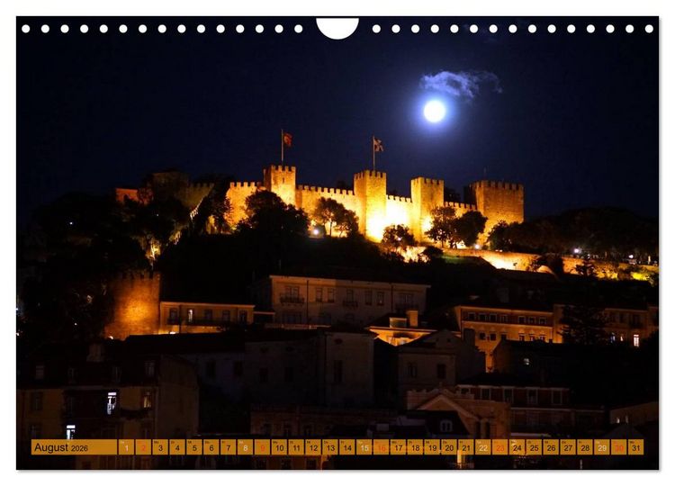 Produktbild: BlickPunkt Lissabon (Wandkalender 2026 DIN A4 quer), CALVENDO Monatskalender