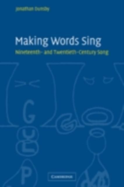 Produktbild: Making Words Sing