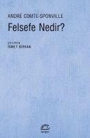 Produktbild: Felsefe Nedir