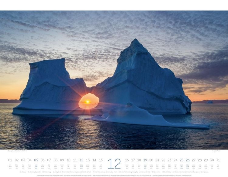 Produktbild: Geheime Paradiese Kalender 2027