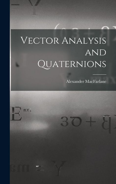 Produktbild: Vector Analysis and Quaternions