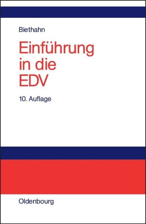Produktbild: Einf&uuml;hrung in die EDV f&uuml;r Wirtschaftswissenschaftler