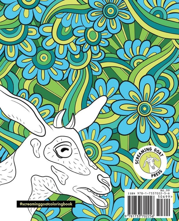 Produktbild: The Screaming Goat Coloring Book