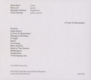 Produktbild: Duni, E: Time To Remember