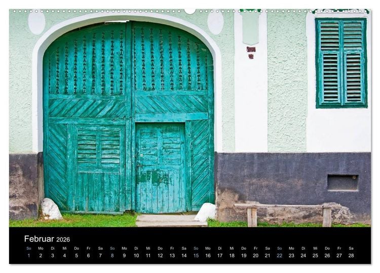 Produktbild: Bauernh&auml;user in Siebenb&uuml;rgen (Wandkalender 2026 DIN A2 quer), CALVENDO Monatskalender